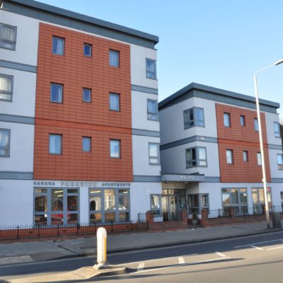 Sahara Parkside exterior London